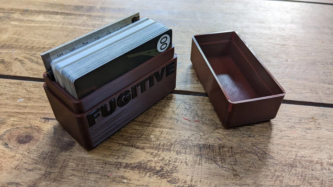 Hộp lưu trữ cho trò chơi board game Fugative - Image 1