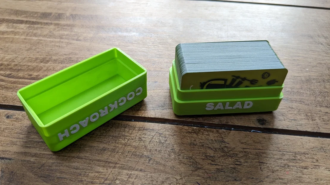 Hộp lưu trữ trò chơi board game Salad Gián - Image 1