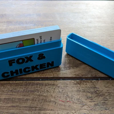 Hộp lưu trữ trò chơi board game Cáo và Gà