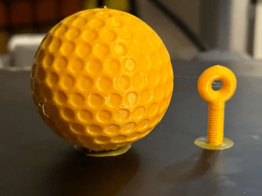 Bóng golf có vòng xoắn dùng làm móc chìa khóa - Image 8