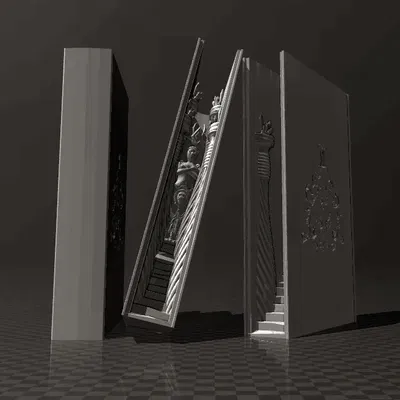 Giá sách ma thuật II - Chèn sách kỳ diệu