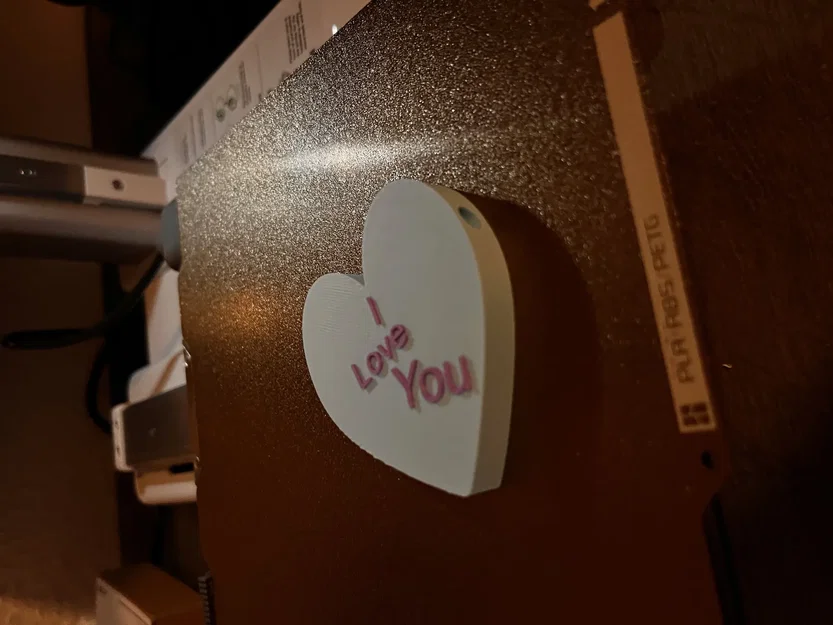 Dây chuyền trái tim "I love u" độc đáo và ý nghĩa - Image 1