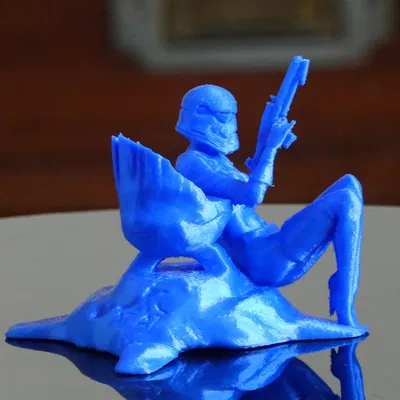 Cảnh chiến đấu trong Star Wars với Stormtrooper