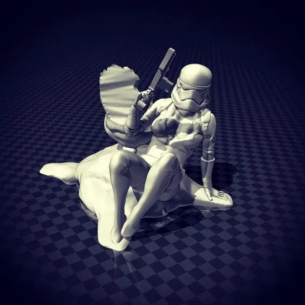 Cảnh chiến đấu trong Star Wars với Stormtrooper - Image 3