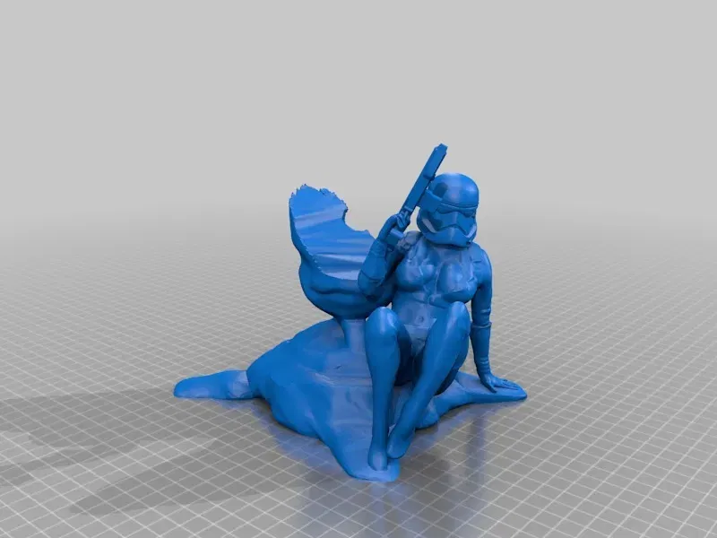 Cảnh chiến đấu trong Star Wars với Stormtrooper - Image 4