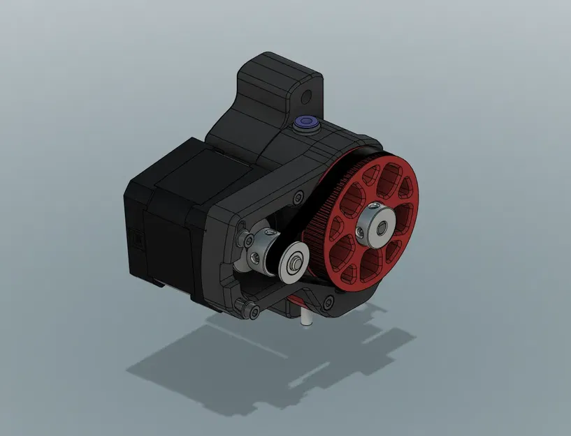 Nắp đế Extruder M4 cho động cơ bước nema17 - Image 1