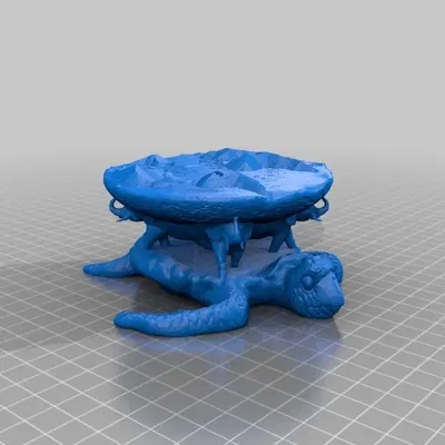 Mô hình Trái Đất phẳng quét bởi NASA