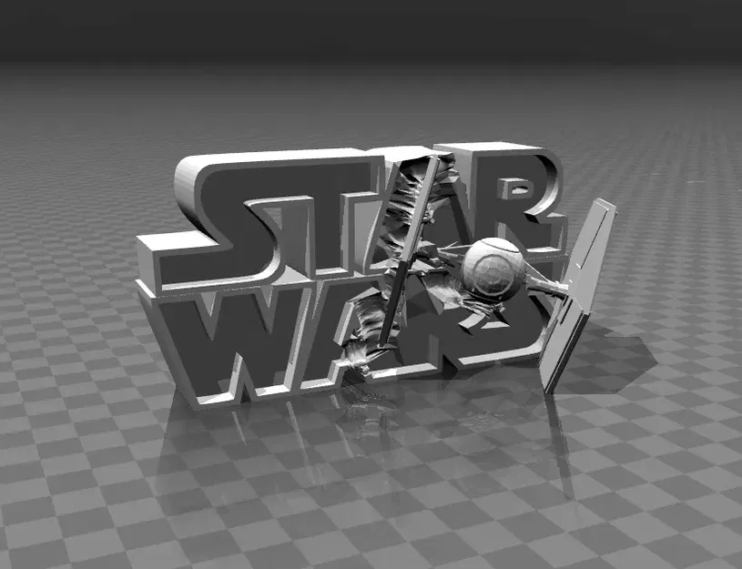 Biểu tượng 3D Star Wars với thiết kế độc đáo - Image 1