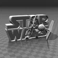 Biểu tượng 3D Star Wars với thiết kế độc đáo - Thumbnail 1