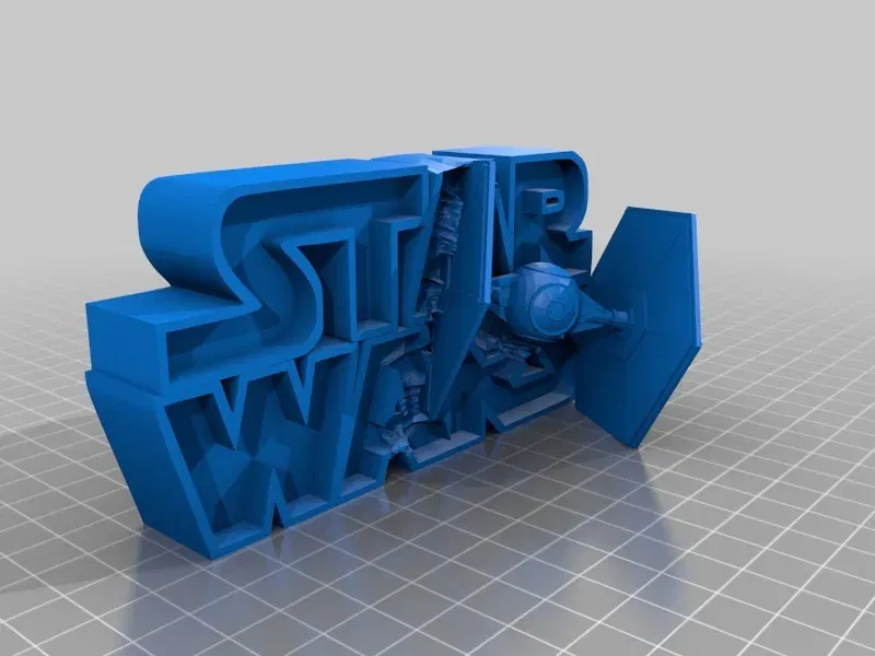 Biểu tượng 3D Star Wars với thiết kế độc đáo - Image 2