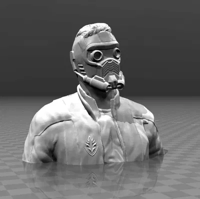 Tượng Star Lord - Người bảo vệ vũ trụ trong Avengers