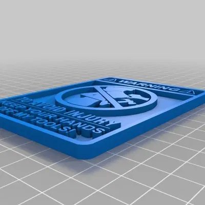 Biển cảnh báo hài hước - Giữ tay xa