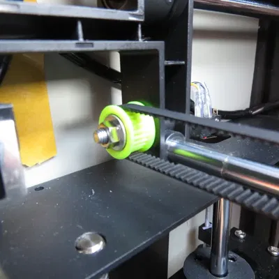 Bánh xe GT2 26 răng cho bạc đạn 695 (Nâng cấp Tronxy C5)