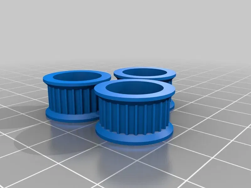 Bánh xe GT2 26 răng cho bạc đạn 695 (Nâng cấp Tronxy C5) - Image 2