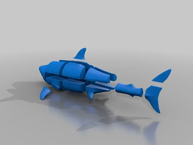 Cá mập trắng lớn tỷ lệ 1:1 - Image 3