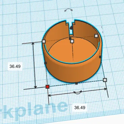 Nắp chặn cho ống rỗng 42mm o.d.
