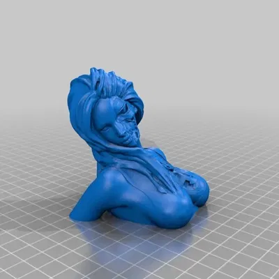 T800 Cô gái tượng bán thân 3D chân thực