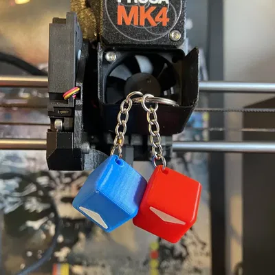 Móc khóa khối Beat Saber nhiều màu sắc