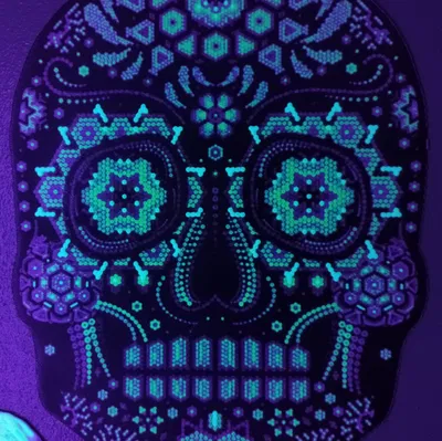 Mặt nạ Ngày của Người Chết 03 nghiên cứu Hueforge – 8 màu