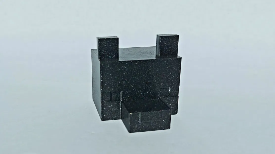 Đầu cáo Minecraft 3D được thiết kế bằng Onshape - Image 3