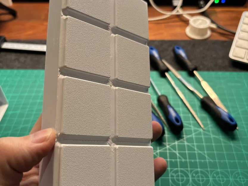 Giá đỡ bộ dụng cụ file kim Diamond Draper 6 món 4x2 Gridfinity - Image 6