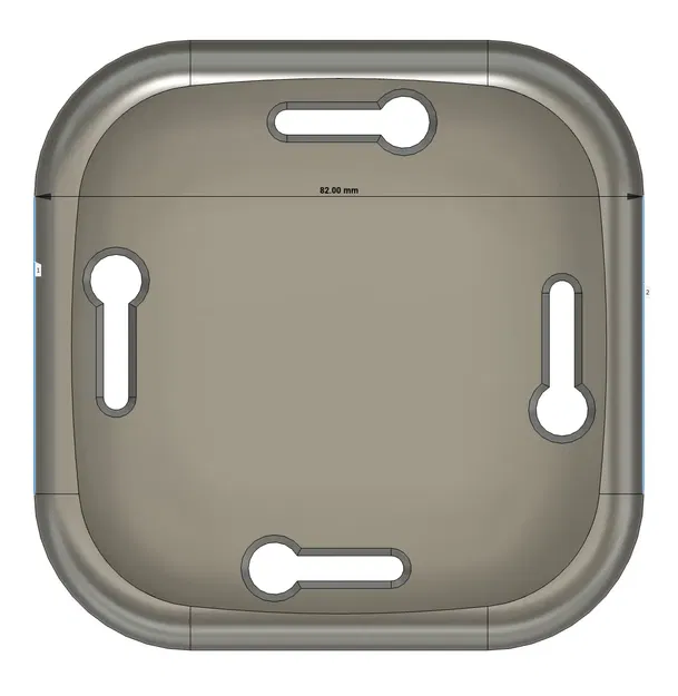 Giá đỡ tường lắp âm cho công tắc Ikea STYRBAR - Image 6