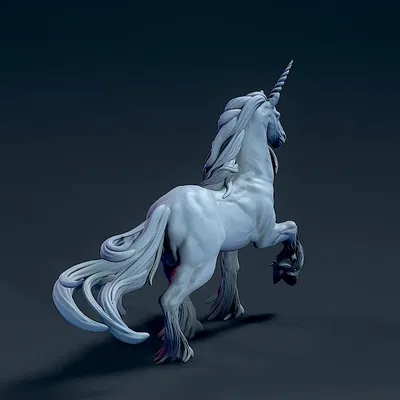 Nhân vật kỳ lân phong cách tabletop miniatures