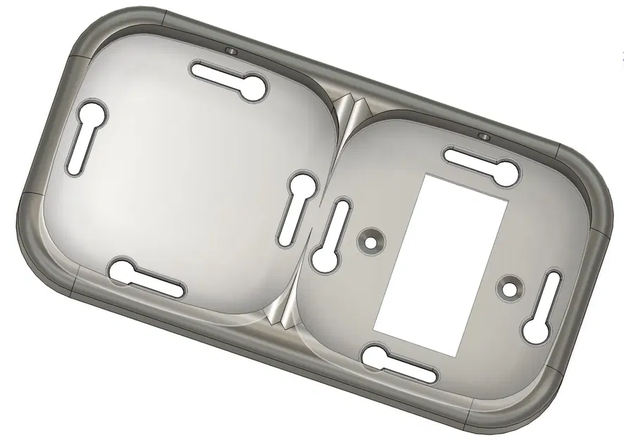 Giá đỡ tường lắp âm cho công tắc Ikea STYRBAR - Image 8