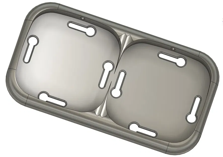 Giá đỡ tường lắp âm cho công tắc Ikea STYRBAR - Image 9