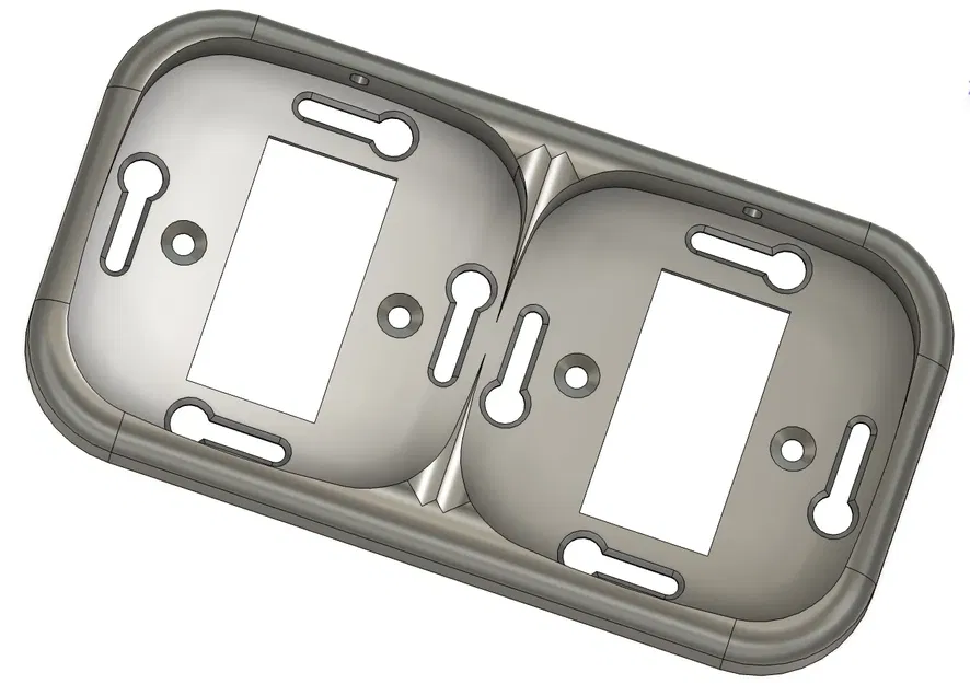 Giá đỡ tường lắp âm cho công tắc Ikea STYRBAR - Image 10