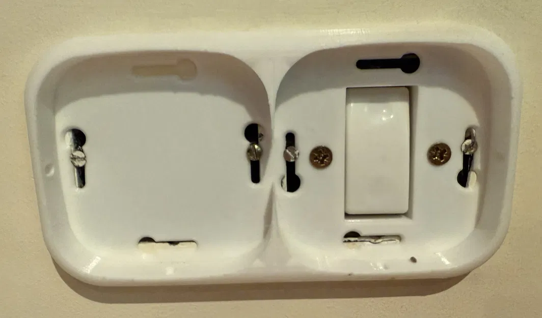 Giá đỡ tường lắp âm cho công tắc Ikea STYRBAR - Image 11