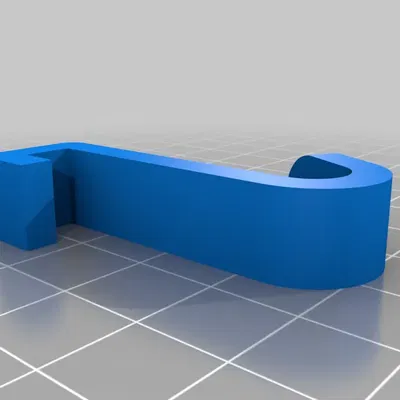 Móc treo khăn cho vòi hoa sen có tường kính 6mm