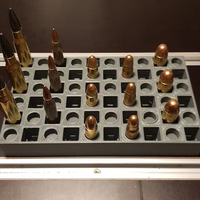 Khay nạp đạn đa năng cho nhiều loại cỡ đạn