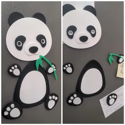 Nam châm tủ lạnh hình gấu trúc dễ thương