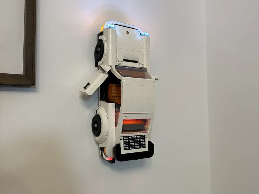 Giá đỡ tường Lego Creator Porsche 911 có/không có đèn LED - Image 1