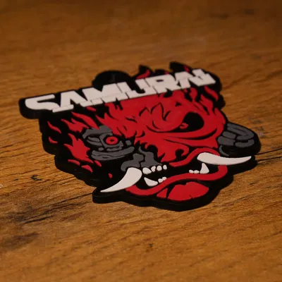 Móc khóa Samurai phong cách Cyberpunk 2077