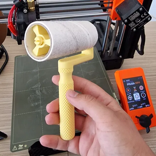 Cuộn lông với giá đỡ cho cuộn 39 mm - Image 2