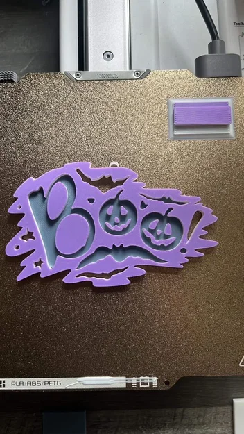 Biển hiệu "Boo" cho ngày lễ Halloween - Image 1