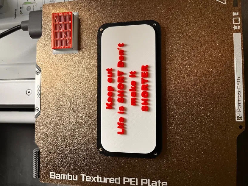 Biển báo "Cấm vào" với lỗ sẵn - Image 1