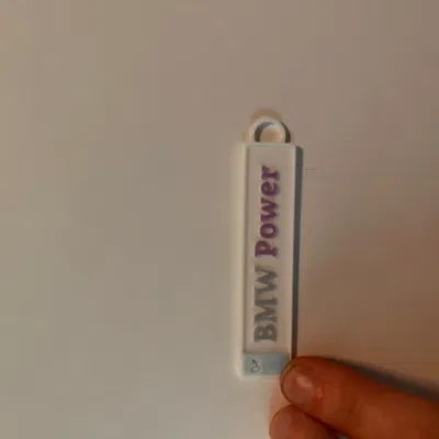 Móc khóa biển số xe Bmw độc đáo và tinh tế