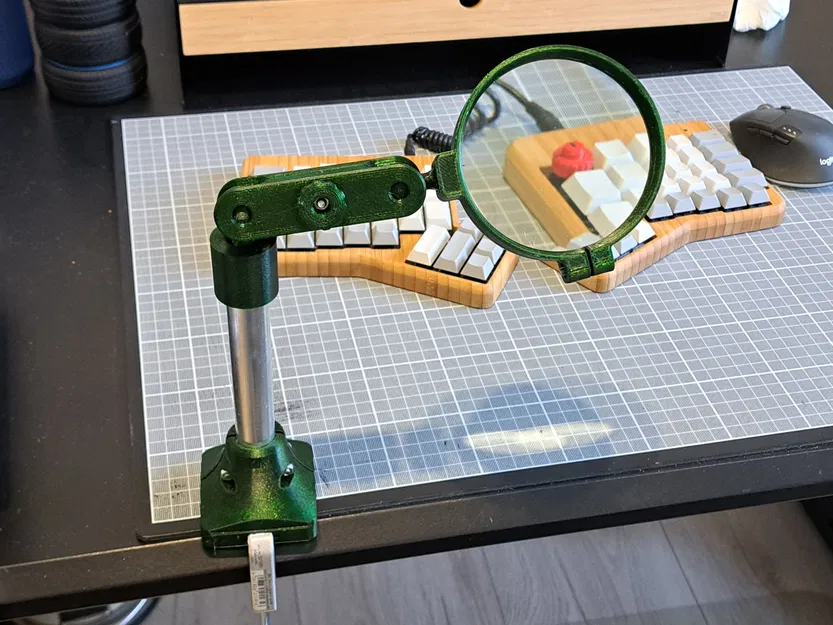 Giá đỡ kính lúp có thể điều chỉnh cho công việc chính xác - Image 1