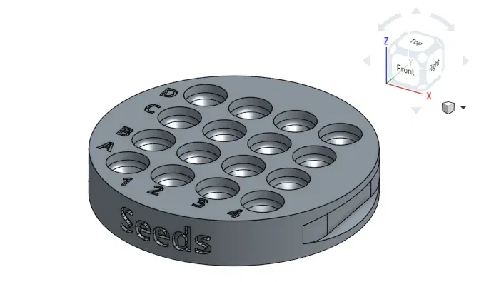 Khay hạt cho Farmbot Genesis v1.6 - Image 1