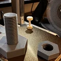 Mô hình kiểm tra bu lông và đai ốc lớn 3D - Thumbnail 2