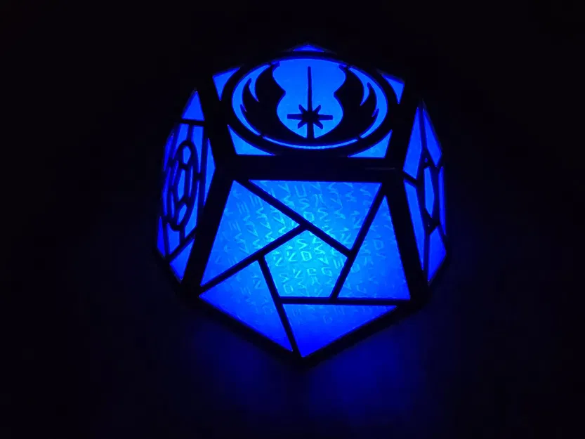 Đèn LED Holocron Jedi trong Star Wars - Image 1