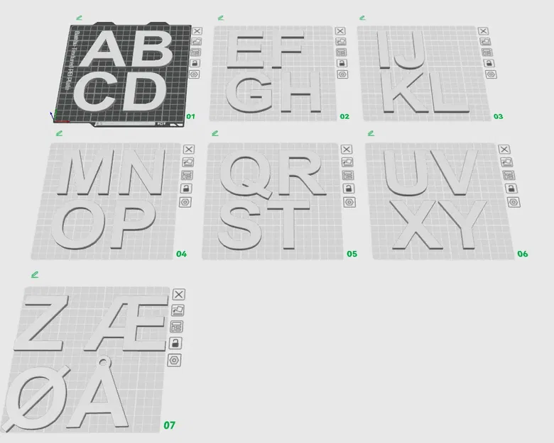 Tên chữ cái trang trí cho cửa và biển tên - Image 2