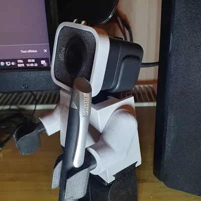 Giá đỡ webcam Logitech Streamcam dạng bipod