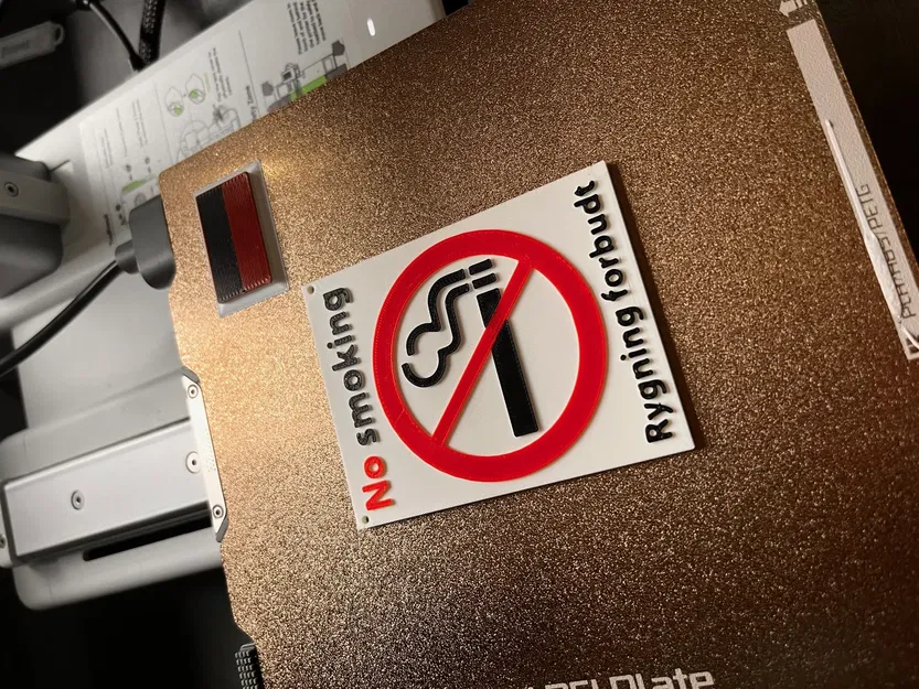 Biểu tượng cấm hút thuốc lá rõ ràng và dễ nhận biết - Image 1