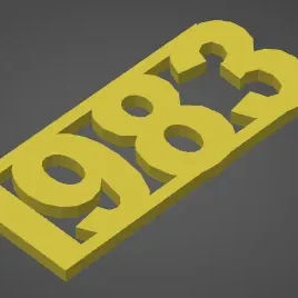 Mô hình nghệ thuật 1983 của Joost Klein