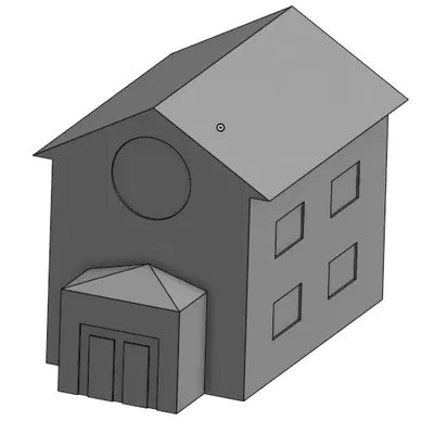 **Phụ kiện khách sạn Mankomania cho mô hình in 3D**