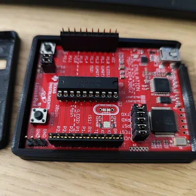 Vỏ bảo vệ đơn giản cho bo mạch phát triển MSP430